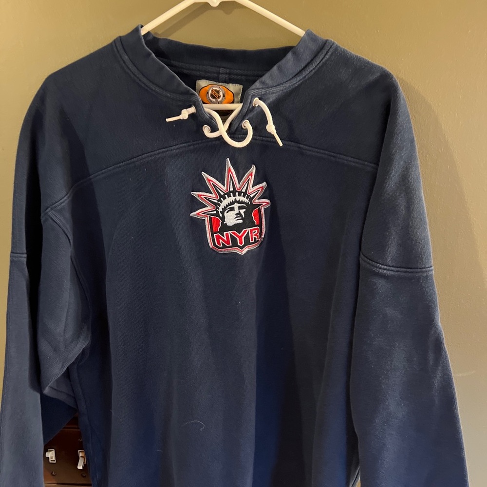 NHL official New York rangers sweatshirt